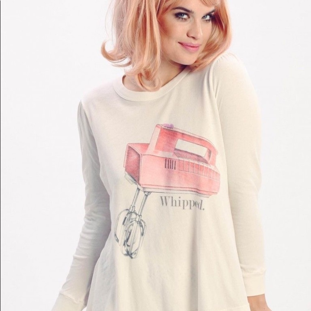 Wildfox Whipped Long Sleeve Shirt